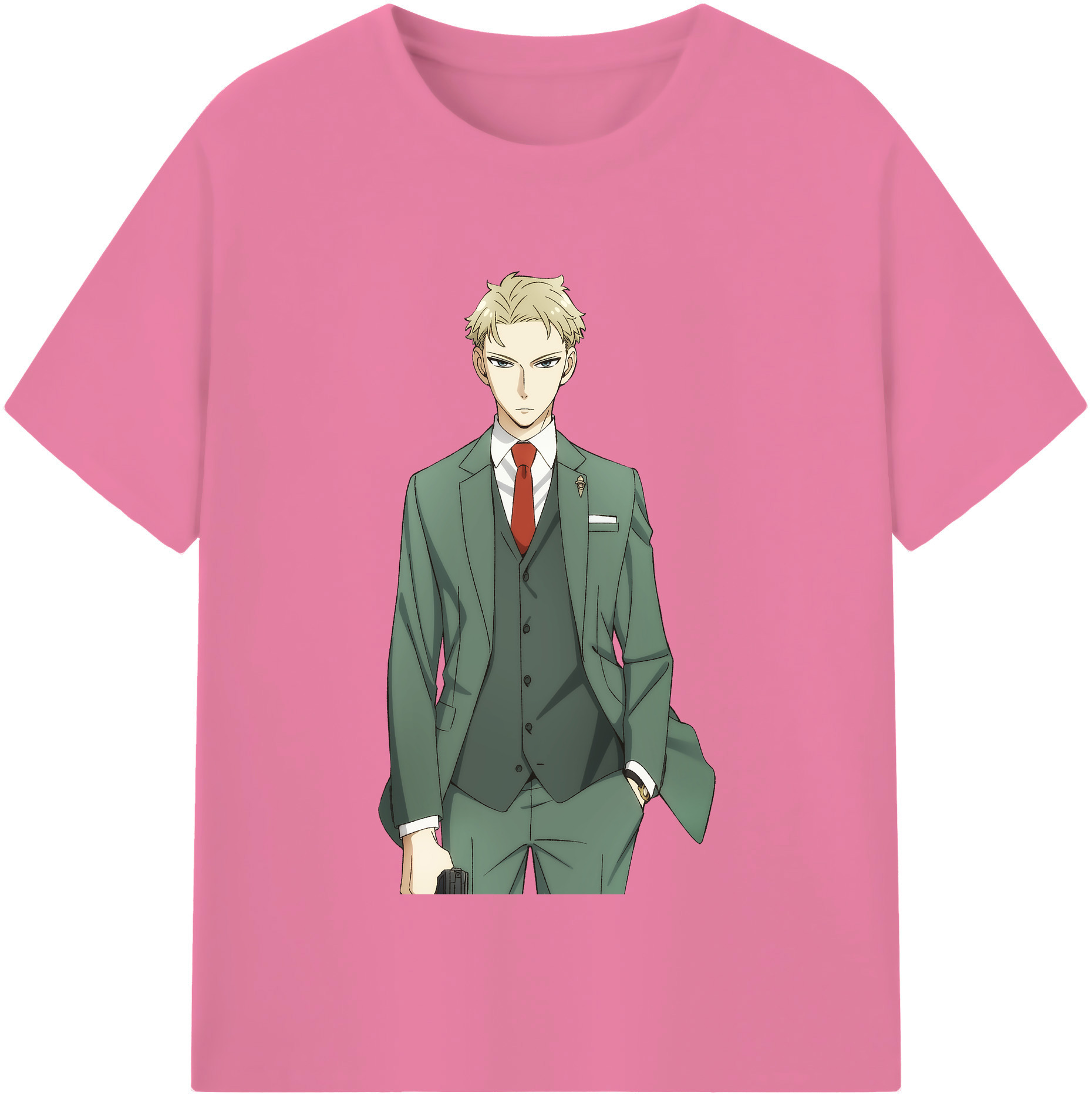 （画像用） SPY×FAMILY间谍家家酒 綿100％半袖Tシャツ（フロントプリント）